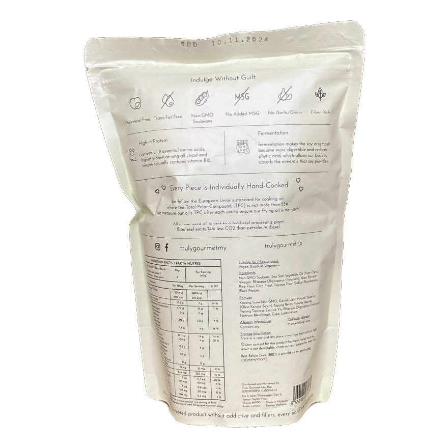 Tempeh Chips Black Pepper 80g