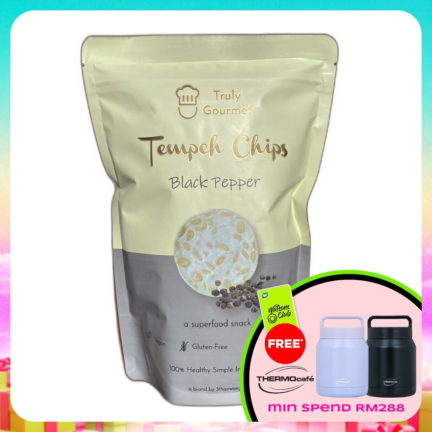 Tempeh Chips Black Pepper 80g