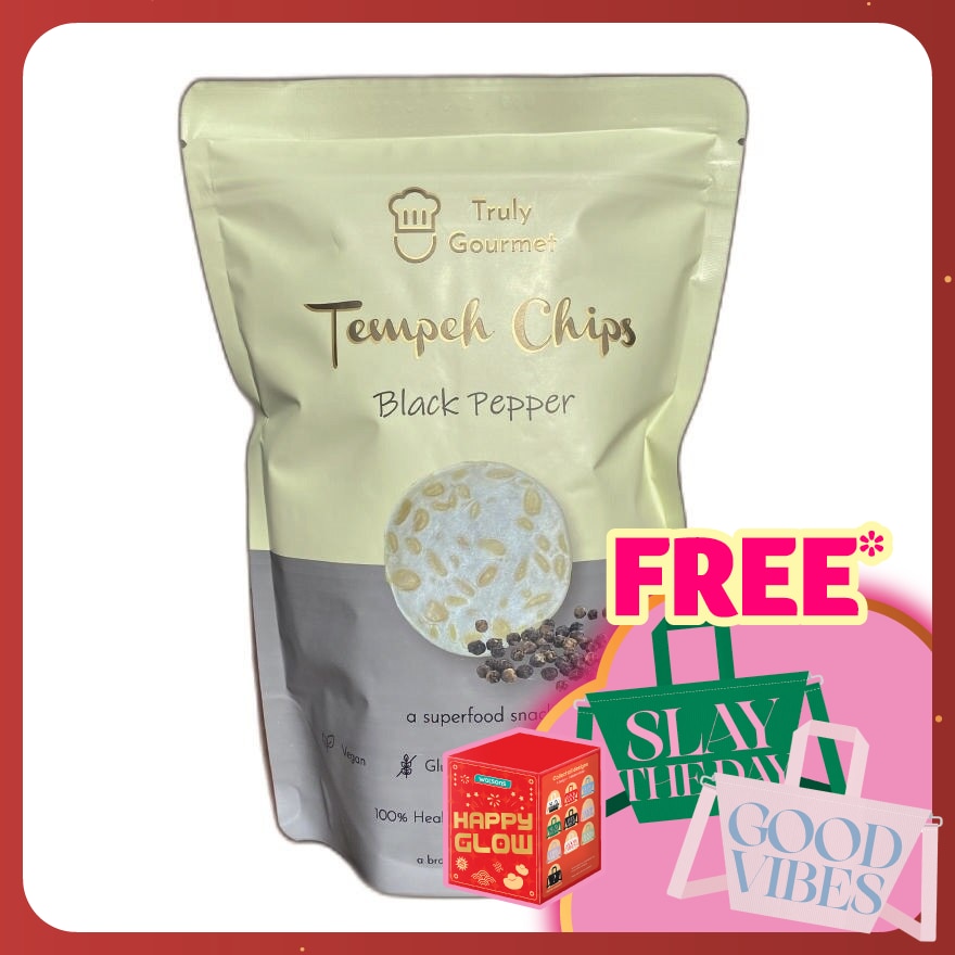 Tempeh Chips Black Pepper 80g