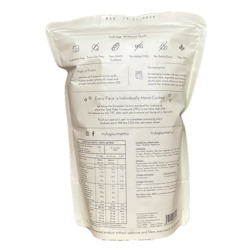 Tempeh Chips Sea Salt 80g