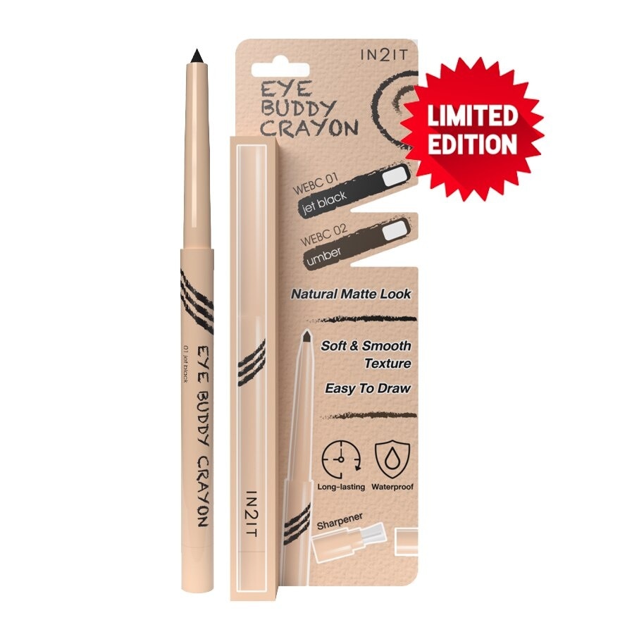 Eye Buddy Crayon Jet Black WEBC01