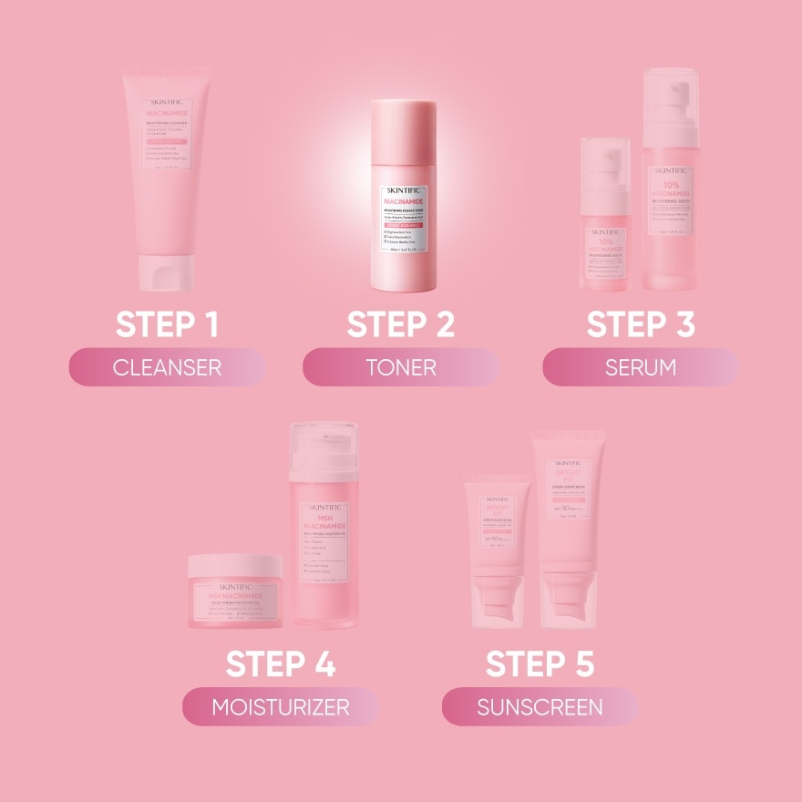 Niacinamide Brightening Essence Toner 80ml