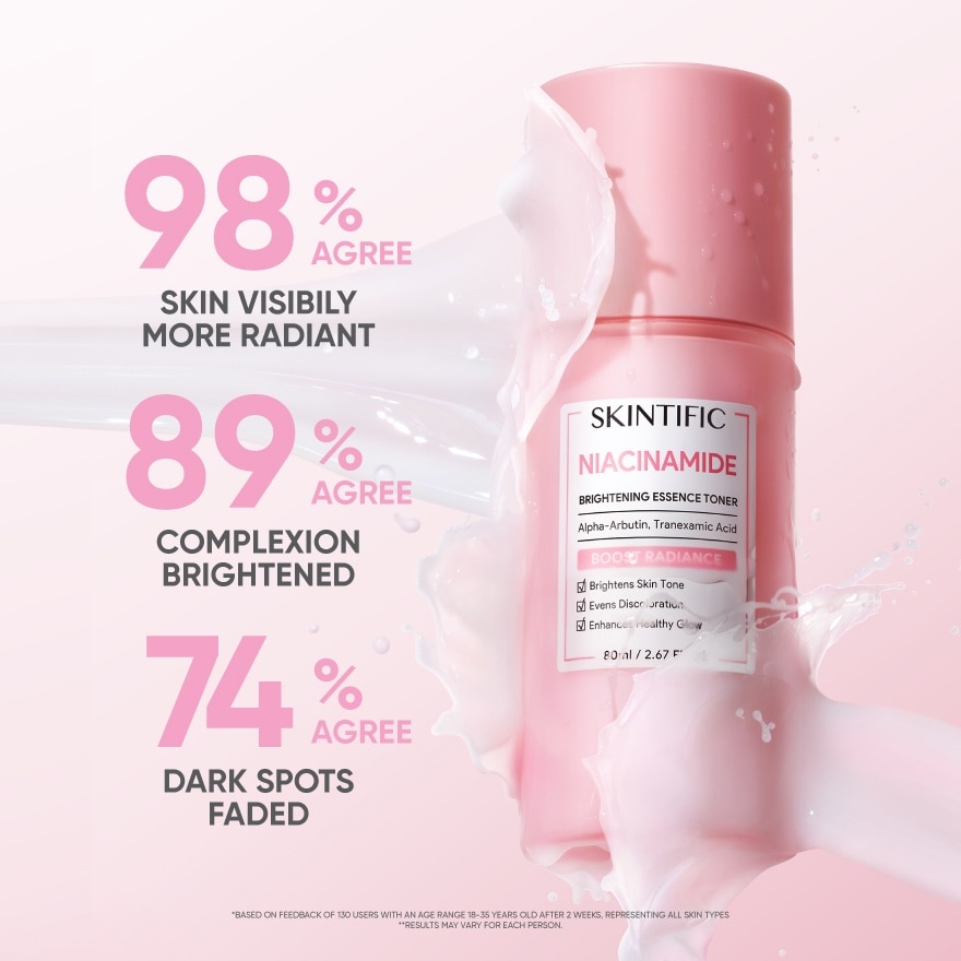 Niacinamide Brightening Essence Toner 80ml