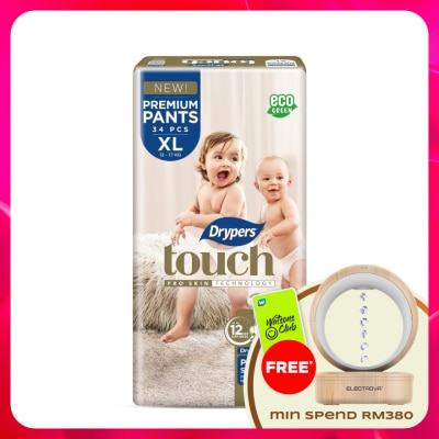 DRYPERS - Touch Pants XL (12-17kg) 34s
