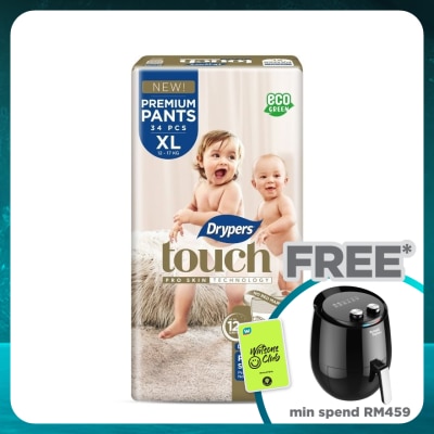 DRYPERS Touch Pants XL (12-17kg) 34s