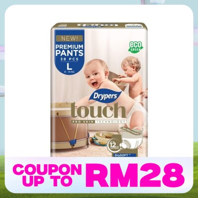 DRYPERS Touch Pants L (9-14kg) 38s