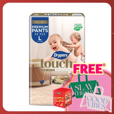 DRYPERS Touch Pants L (9-14kg) 38s
