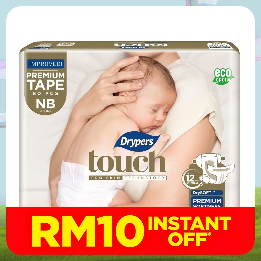 Touch Baby Diapers Newborn 80s