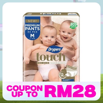 DRYPERS Touch Pants M (6-12kg) 44s