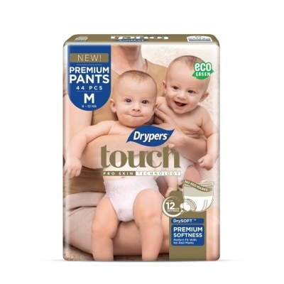 DRYPERS Touch Pants M (6-12kg) 44s