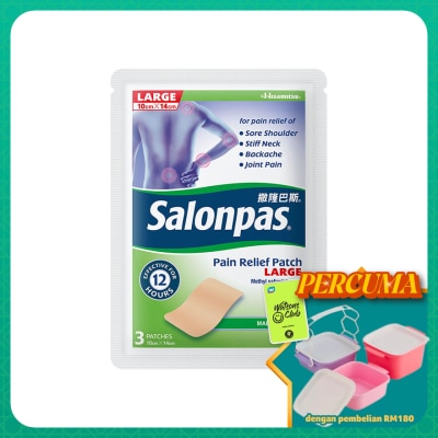 SALONPAS - Pain Relief Patch Large 3's