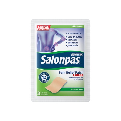 SALONPAS - Pain Relief Patch Large 3's