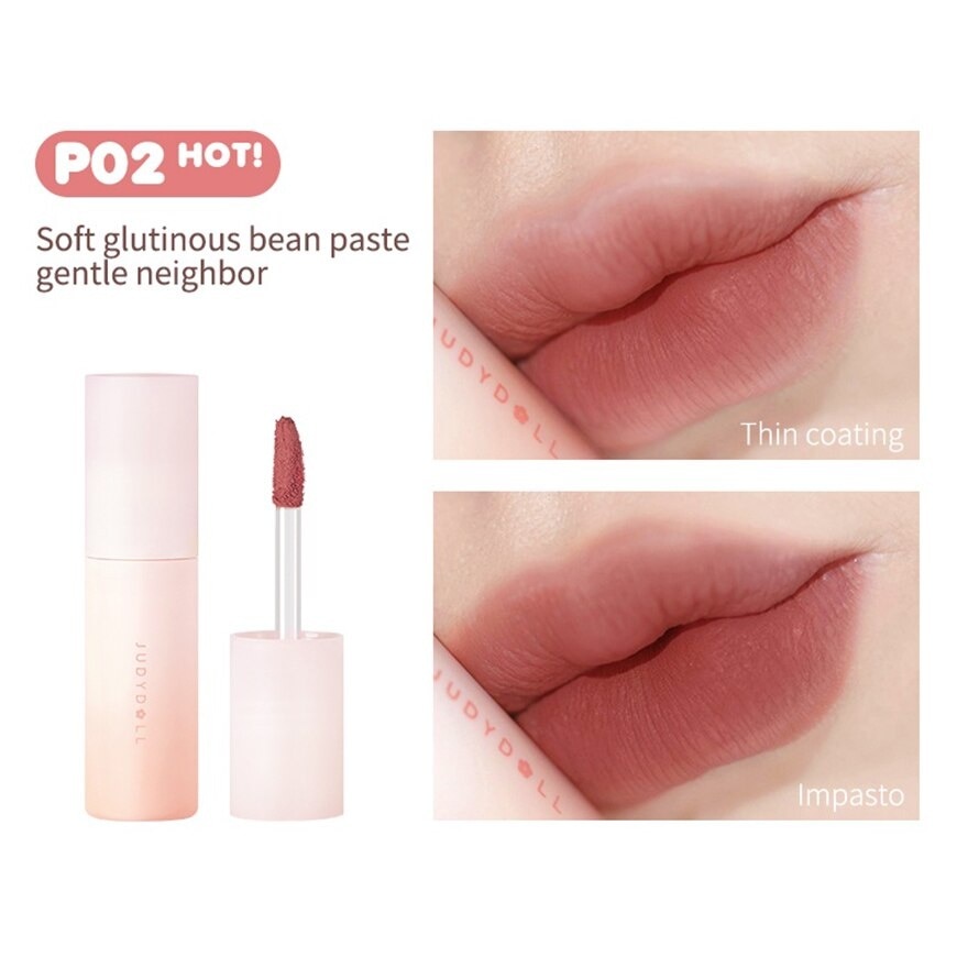 Lip Mud P02 Soft Glutinous Bean Past