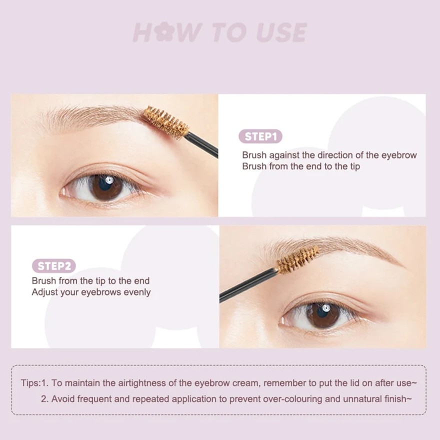 Eyebrow Mascara 01 Soft Brown