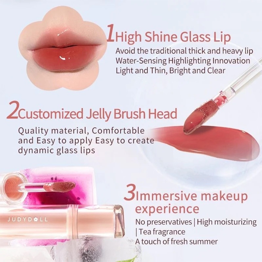 Iced Tea Watery Lip Gloss N01