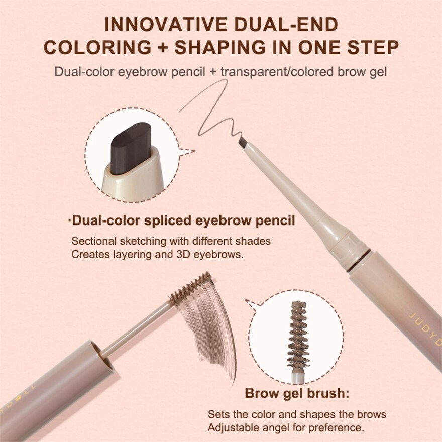 Duo Eyebrow Pencil 03 Medium Brown