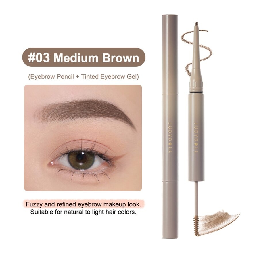 Duo Eyebrow Pencil 03 Medium Brown