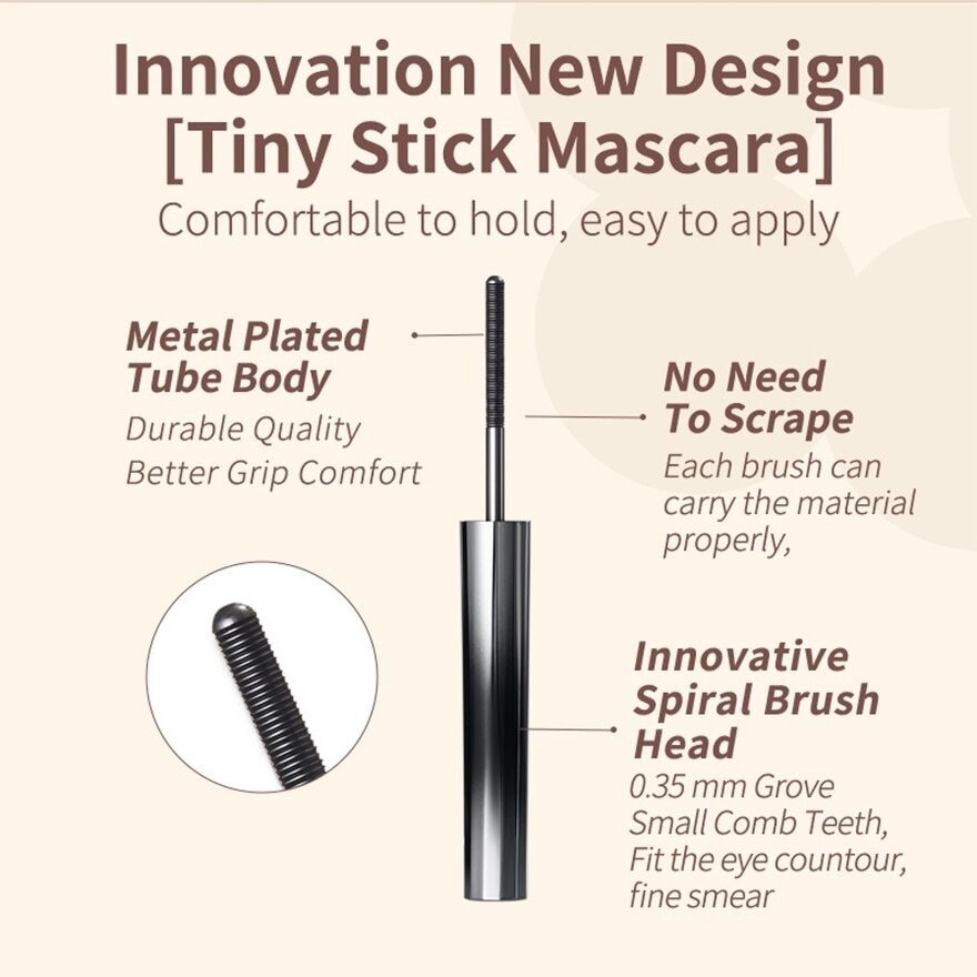 Curling Iron Mascara 01 Black