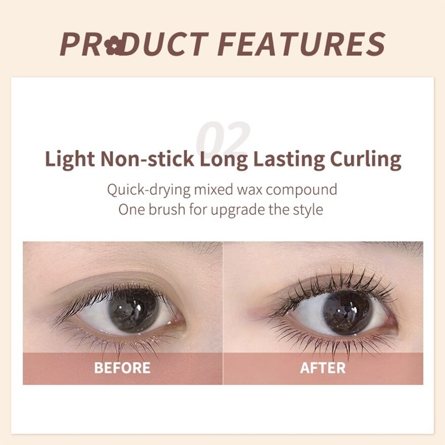 Curling Iron Mascara 01 Black