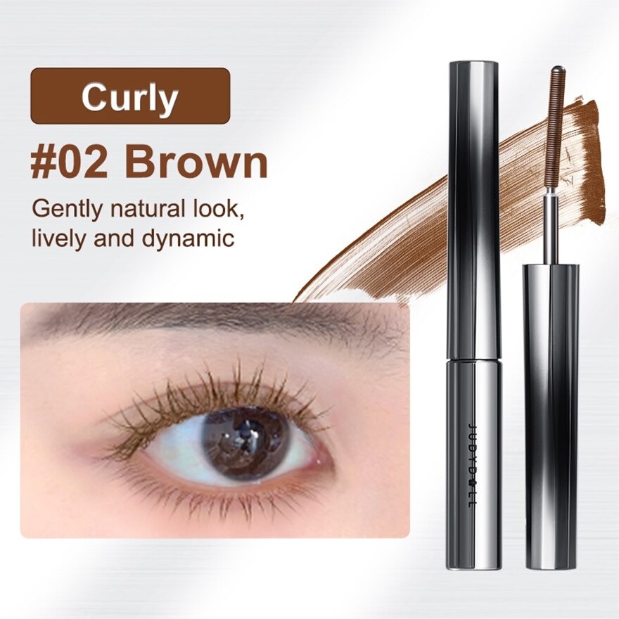 Curling Iron Mascara 02 Brown