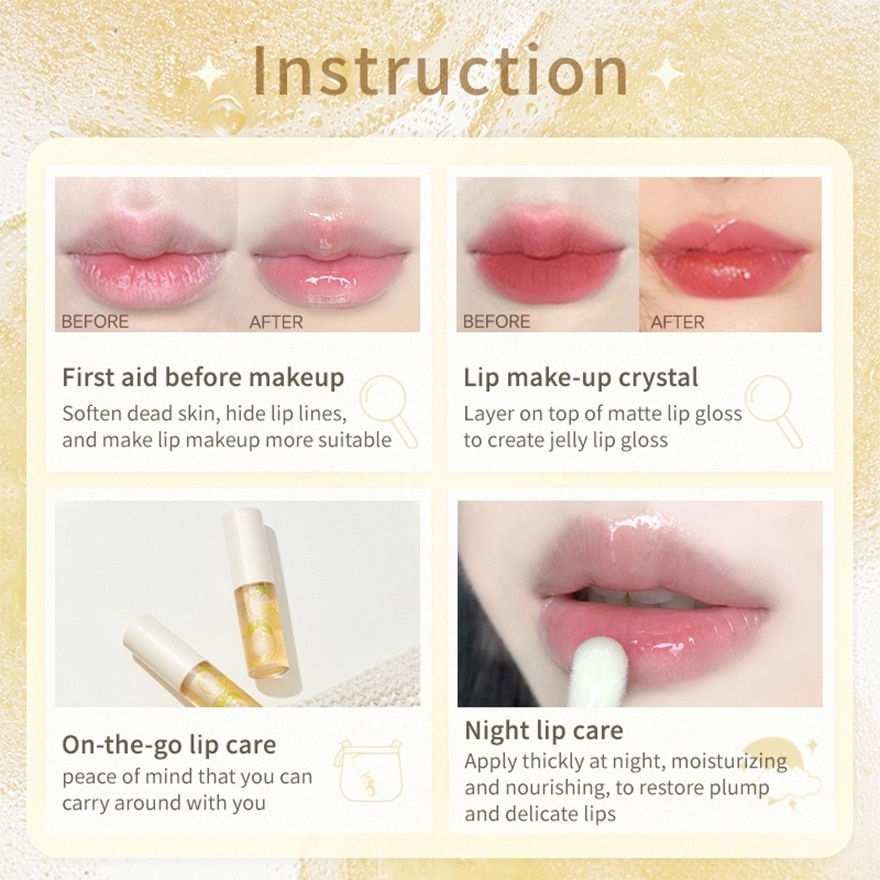 Moisturizing Clear Lip Oil Pomelo