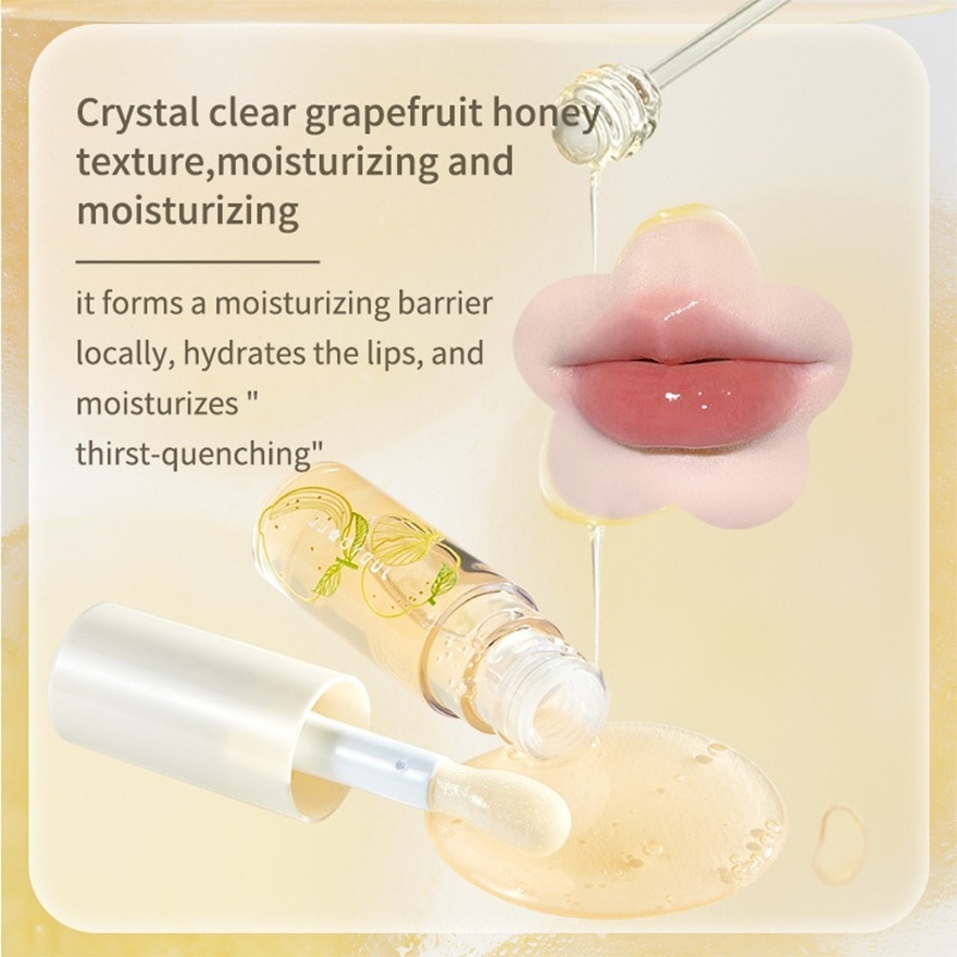 Moisturizing Clear Lip Oil Pomelo