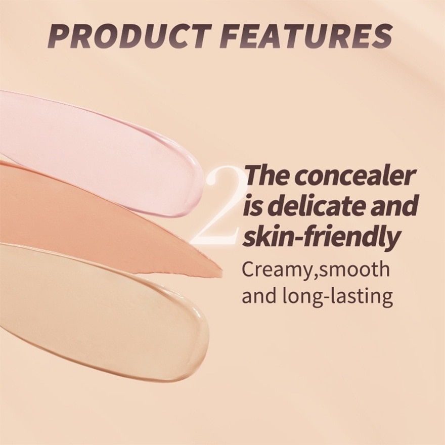 Three-Color Concealer Palette 01