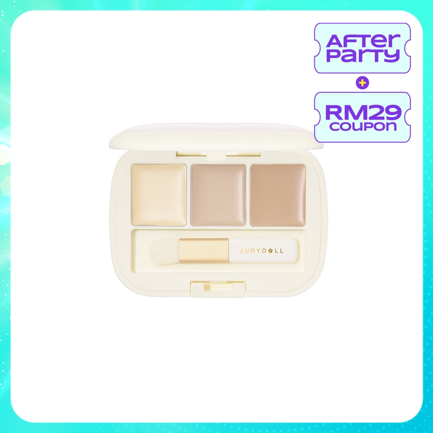 Three-Color Concealer Palette 01