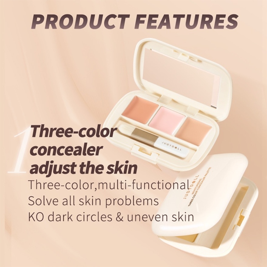 Three-Color Concealer Palette 01
