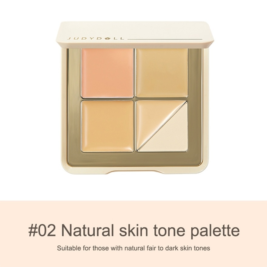 Traceless Cloud-Touch Concealer Palette 02