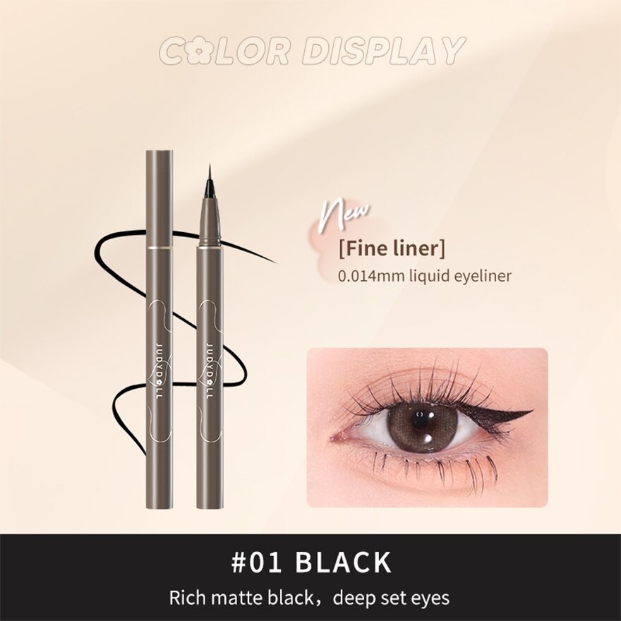 Narrow Liquid Eyeliner 01 Black