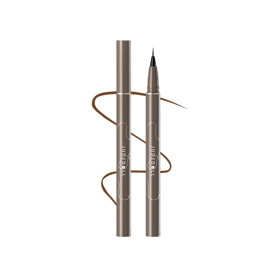 Narrow Liquid Eyeliner 02 Deep Brown
