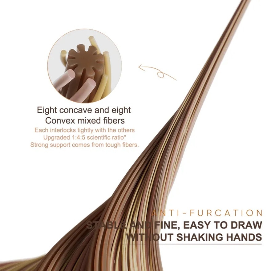 Narrow Liquid Eyeliner 02 Deep Brown