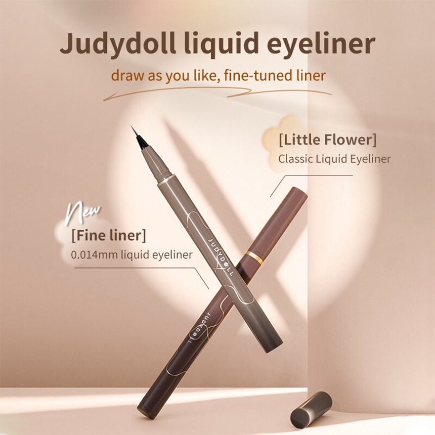Narrow Liquid Eyeliner 02 Deep Brown