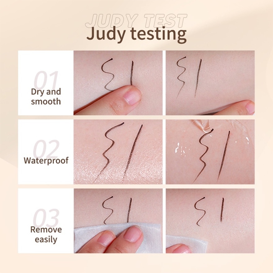 Narrow Liquid Eyeliner 04 Grey Brown