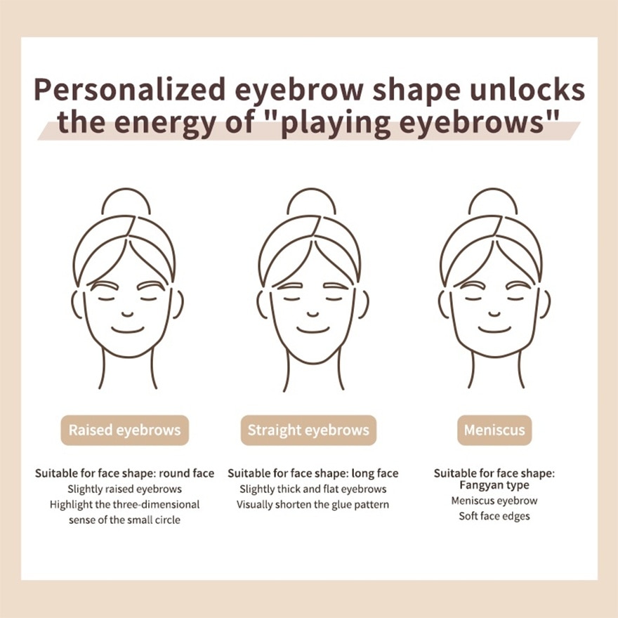 Modeling 3-Color Eyebrow Powder 02