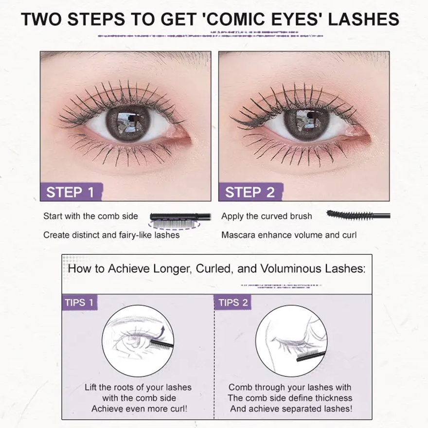 Volume & Curling Mascara Duo 01