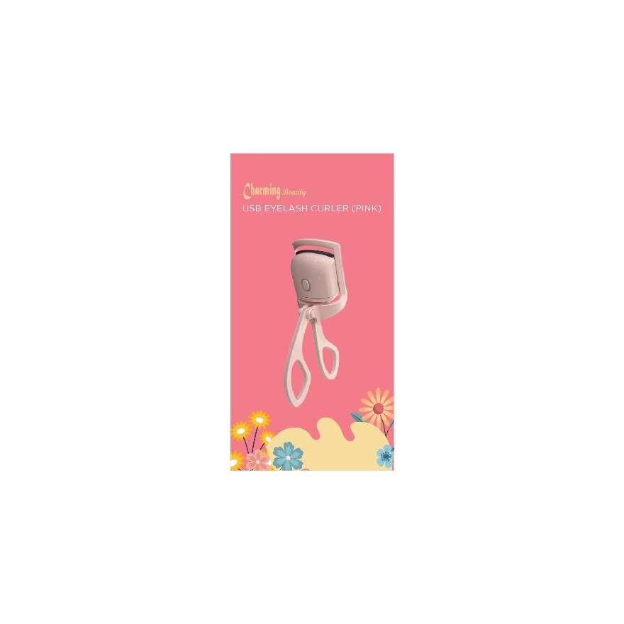 USB Eyelash Curler Pink