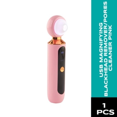 CHARMING USB MAGNIFYING BLACKHEAD REMOVER/PORES CLEANER PINK