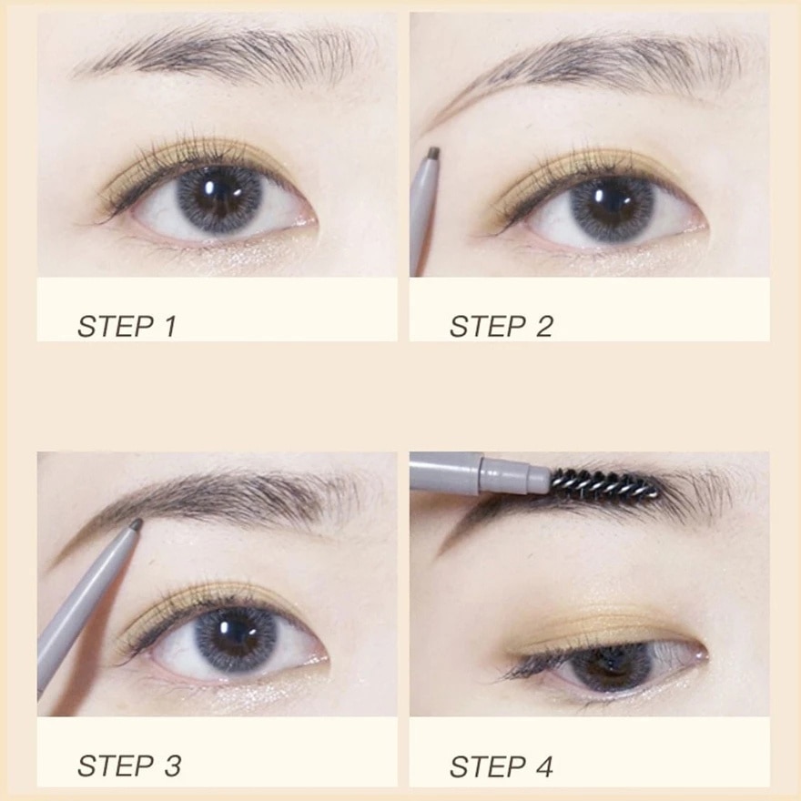 Narrow Eyebrow Pencil 03 Soft Gray