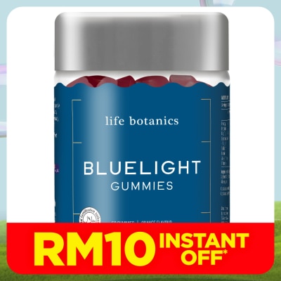 LIFE BOTANICS Bluelight Gummies 50s (Orange Flavour)