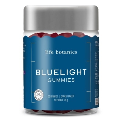 LIFE BOTANICS Bluelight Gummies 50s (Orange Flavour)