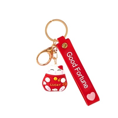 ORIENTAL Lucky Cat Key Chain Good Fortune