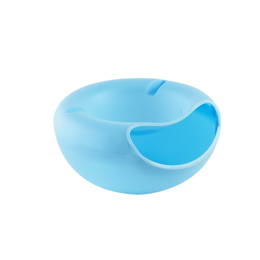 Snack Bowl with Phone holder Blue