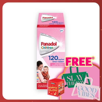 PANADOL Children Suspension 120 mg/5ml for Fever & Pain
