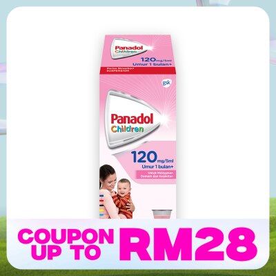 PANADOL Children Suspension 120 mg/5ml for Fever & Pain