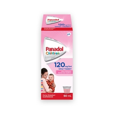 PANADOL Children Suspension 120 mg/5ml for Fever & Pain
