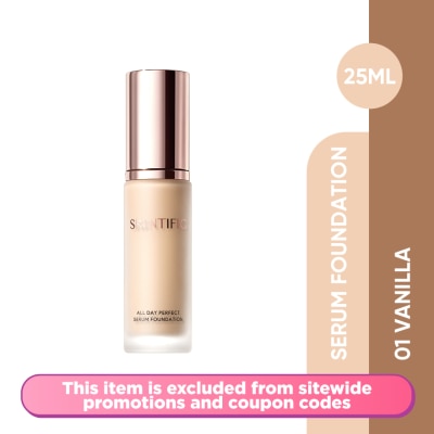SKINTIFIC All Day Perfect Serum Foundation 01 Vanilla 25ml