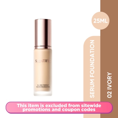 SKINTIFIC All Day Perfect Serum Foundation 02 Ivory 25ml