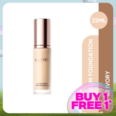 SKINTIFIC All Day Perfect Serum Foundation 02 Ivory 25ml